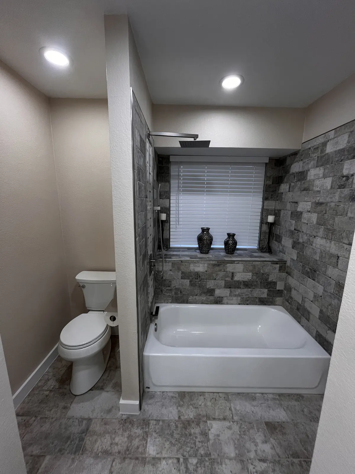 Southlake bathroom remodel, second view